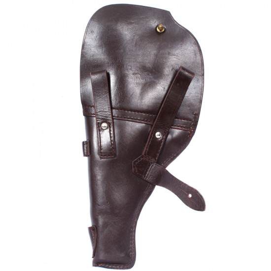 Brown Red Army   leather holster for TT pistol