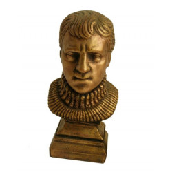 Bronze buste de V. Vysotsky - Chanteur et acteur russe Bronze buste de V. Vysotsky - Chanteur et acteur russe