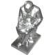   big metal Lenin sculpture by L. Fridman
