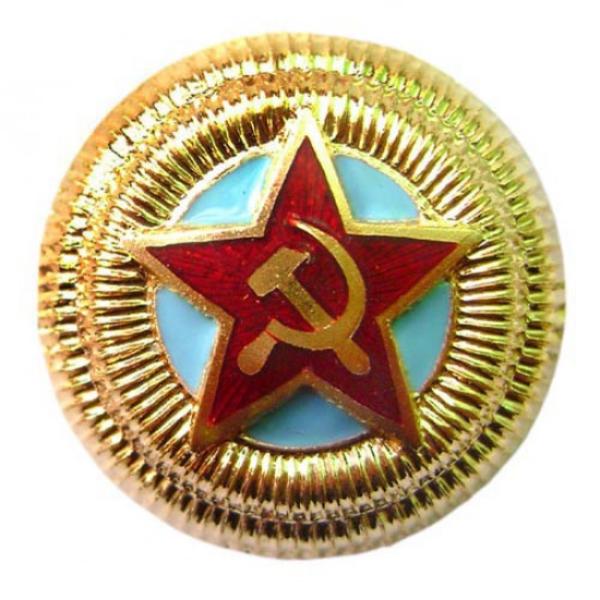 Soviet air force marshalls & generals hat badge