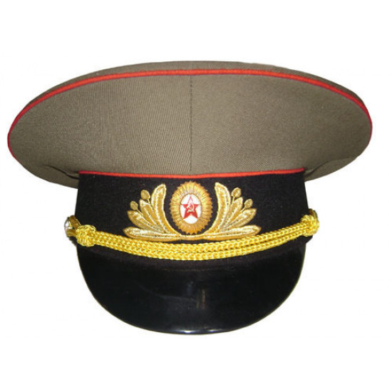 Ejército soviético / sombrero de militares rusos de artillería general y tropas del tanque m88