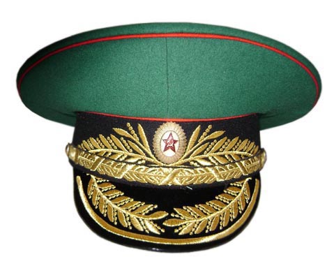 ソビエト赤軍/ロシア境界は、将軍バイザー帽子m69を守ります