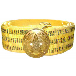 Soviet parade military golden belt Soviet parade military golden belt