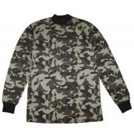 Tactical camo sweater Autumn / Winter Airsoft shirt Warm camouflage golf Tactical camo sweater Autumn / Winter Airsoft shirt Warm camouflage golf