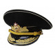 Soviet / russian navy fleet admiral embroidery black uniform kit