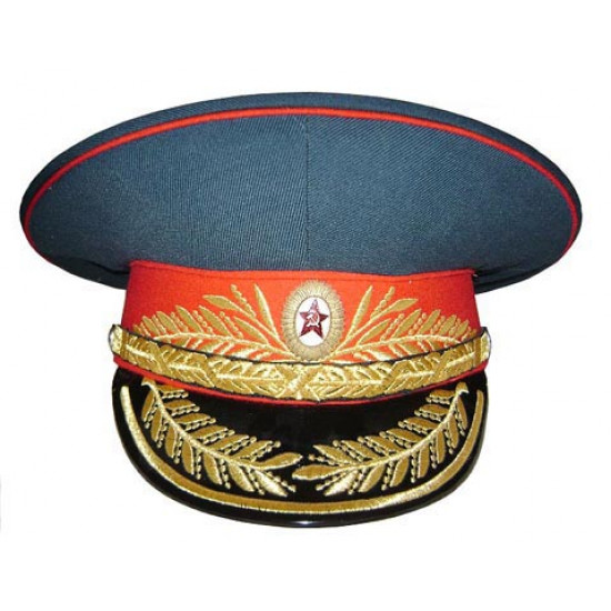 ソビエト/ロシア歩兵連隊将軍バイザー帽子m69