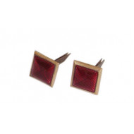 Soviet army 2 red cubes for collar tabs Soviet army 2 red cubes for collar tabs