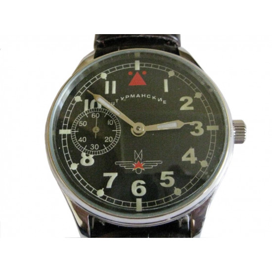 USSR Soviet wrist watch "MOLNIJA" Molnia Shturmanskie