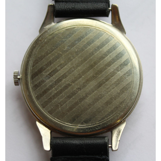 Molnija Montre-bracelet russe pour hommes - Journée Cosmonaur Gagarin / USSR montre acier vintage Molnia, Molniya