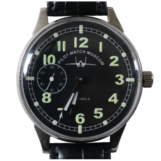 Rare Mechanical Soviet wrist Watch "MOLNIJA" Pilot-watch Moscow