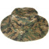 Sombrero boonie táctico digital marrón panamá camo 4 colores airsoft