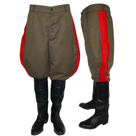 Ejército rojo soviético wwii generales de la infantería rusos pantalones galife m43