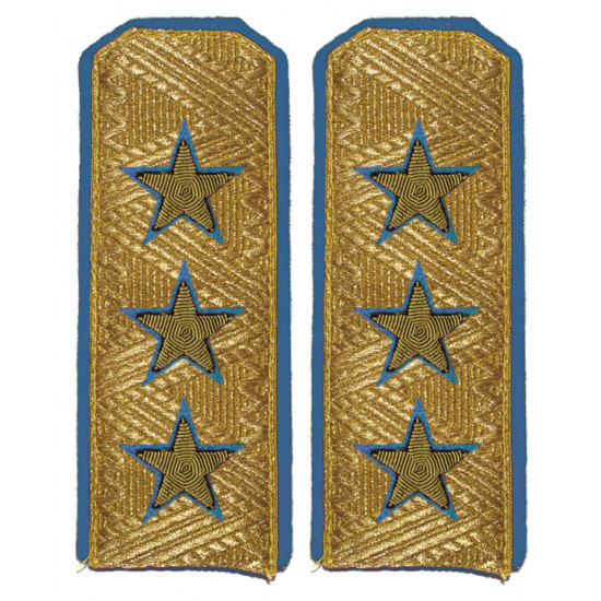 Soviet aviation parade general, marshall shoulder boards