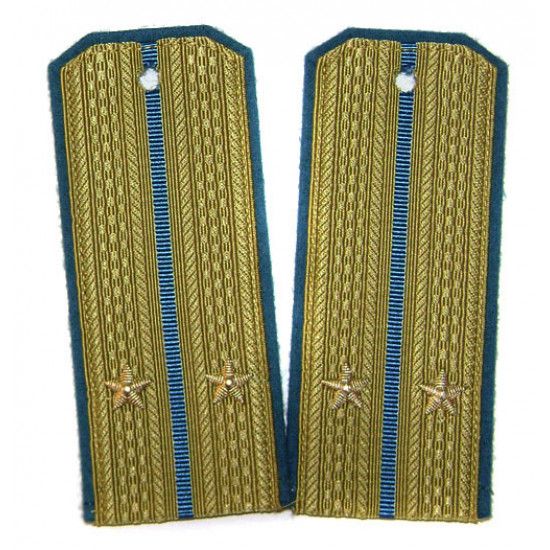 Soviet military /   army parade shoulder boards officer of aviation