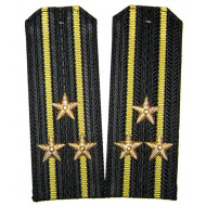 Soviet original naval shoulder boards navy high-ranking officer Soviet original naval shoulder boards navy high-ranking officer