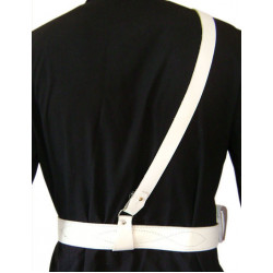 Soviet Officer White Portupeya With Shoulder Belt + Holster