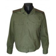 Soviet army military green officer shirt Soviet army military green officer shirt
