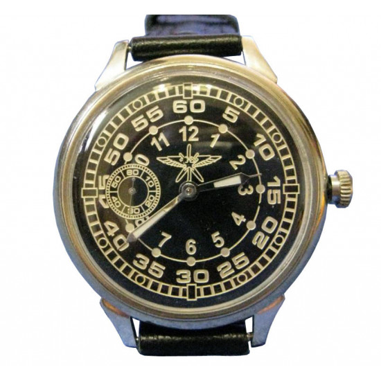 Russian Mechanical wrist Watch MOLNIJA / Soviet Molnia "Shturmanskie"