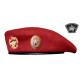 Tactical legendary maroon beret hat