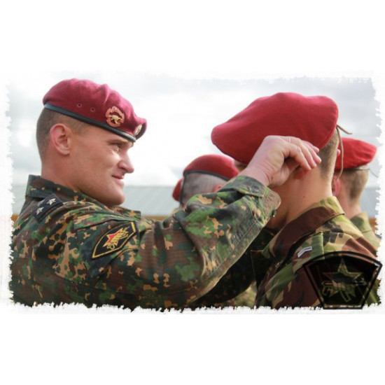   legendary maroon beret spetsnaz hat