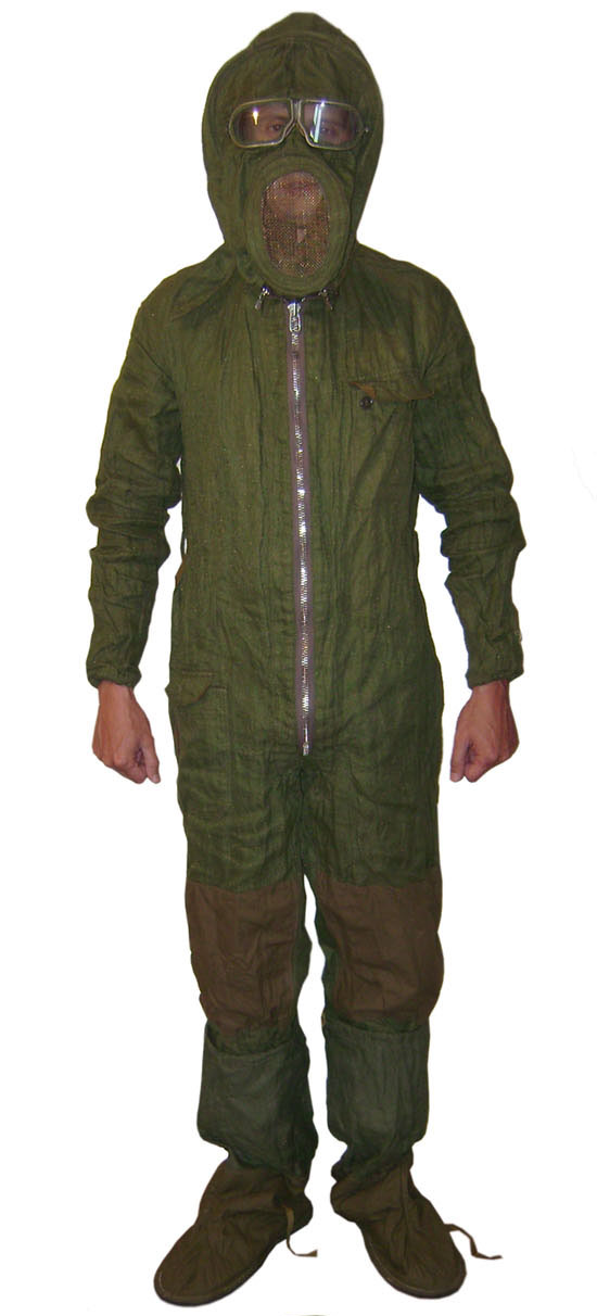ロシア軍 ソ連軍 OZK化学防護服 サイズ1