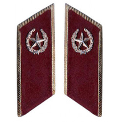 Soviet military army parade collar tabs - internal armies Soviet military army parade collar tabs - internal armies