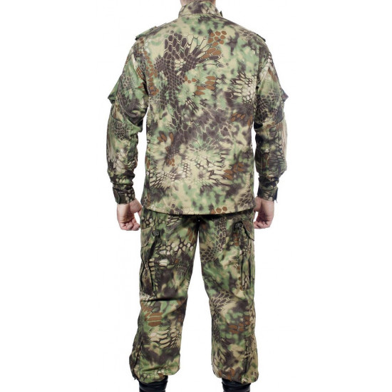 Tireur embusqué de mpa-04 uniforme camo tactique acu dessin de forêt de python magellan