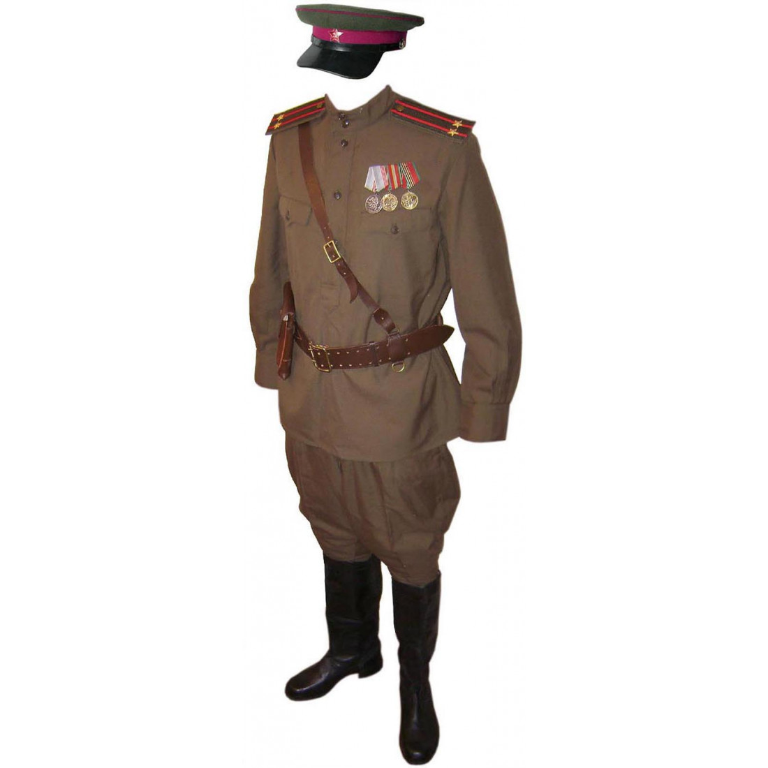Soviet red army rkka wwii military infantry uniform m43
