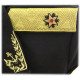 Sowjetische / russische Marineflotte Admiralstickerei schwarze Uniform Kit