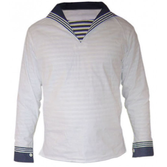 Soviet Navy Jacket Sailor white Shirt "Flanka" USSR