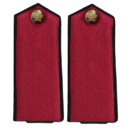 Wwii soviétique / planches d`épaule d`infanterie militaires rouges 1943-1945 Wwii soviétique / planches d`épaule d`infanterie militaires rouges 1943-1945