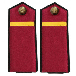 Wwii soviétique / planches d`épaule d`infanterie militaires rouges 1943-1945 Wwii soviétique / planches d`épaule d`infanterie militaires rouges 1943-1945