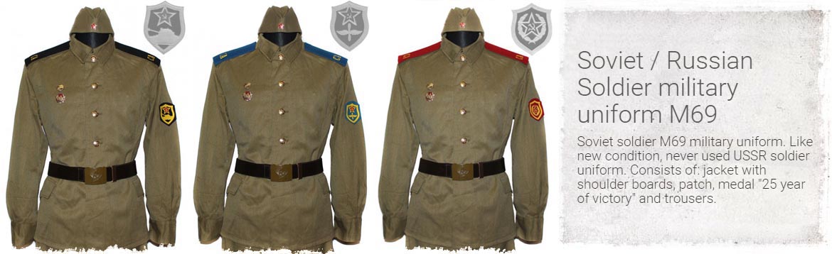 Soviet / Russian Soldier military uniform M69